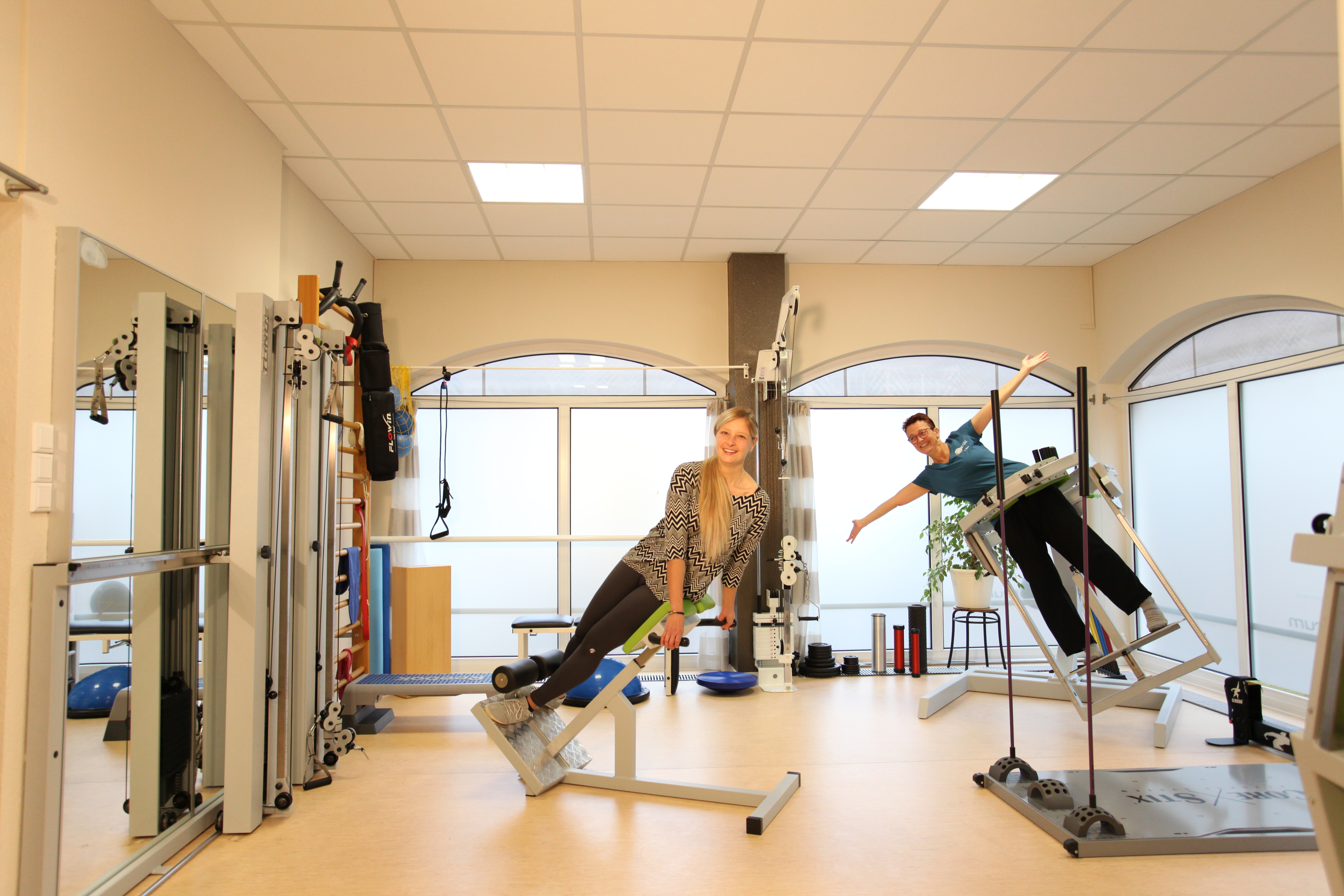 Gerätegestützte Krankengymnastik